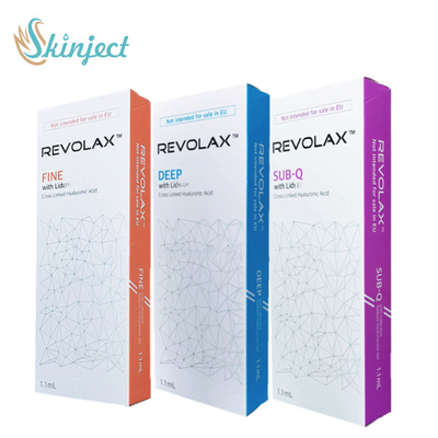 حقن حمض الهيالورونيك العميق Revolax Dermal Filler 24mg / Ml HA