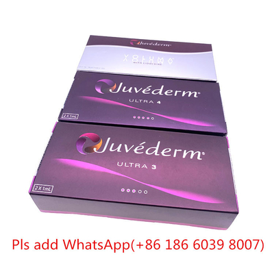 جل Juvaderm Ultra3 الطبي هيالورونات الصوديوم لخطوط Glabellar