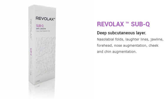 حشو جلدي بحمض الهيالورونيك الناعم العميق Sub-Q المتشابك Revolax