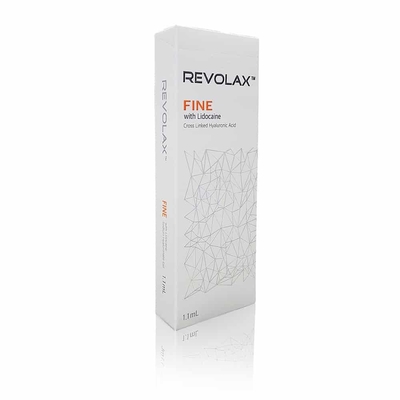 24 Mg / Ml 1.1ml Revolax Hyaluronic Acid Dermal Filler للتجاعيد الدقيقة