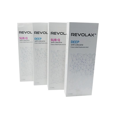 24 Mg / Ml 1.1ml Revolax Hyaluronic Acid Dermal Filler للتجاعيد الدقيقة