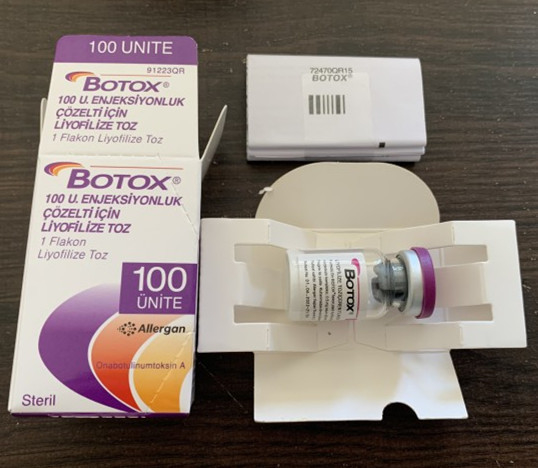 Allergan  1x100iu Botulium Toxin Type A 1 قارورة / صندوق