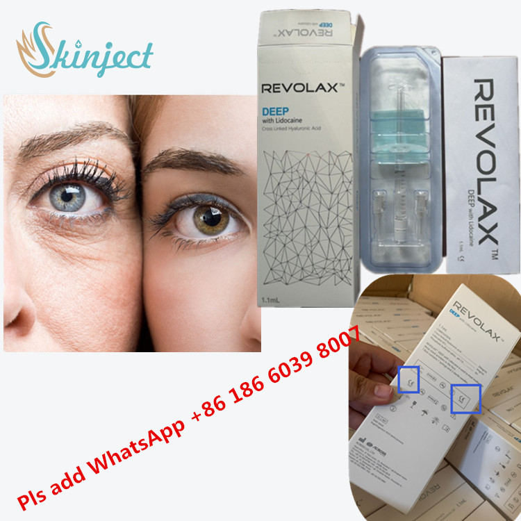 حشو جلدي متشابك Revolax Filler Cross Linking HA Hyaluronic Acid 24 Mg / Ml