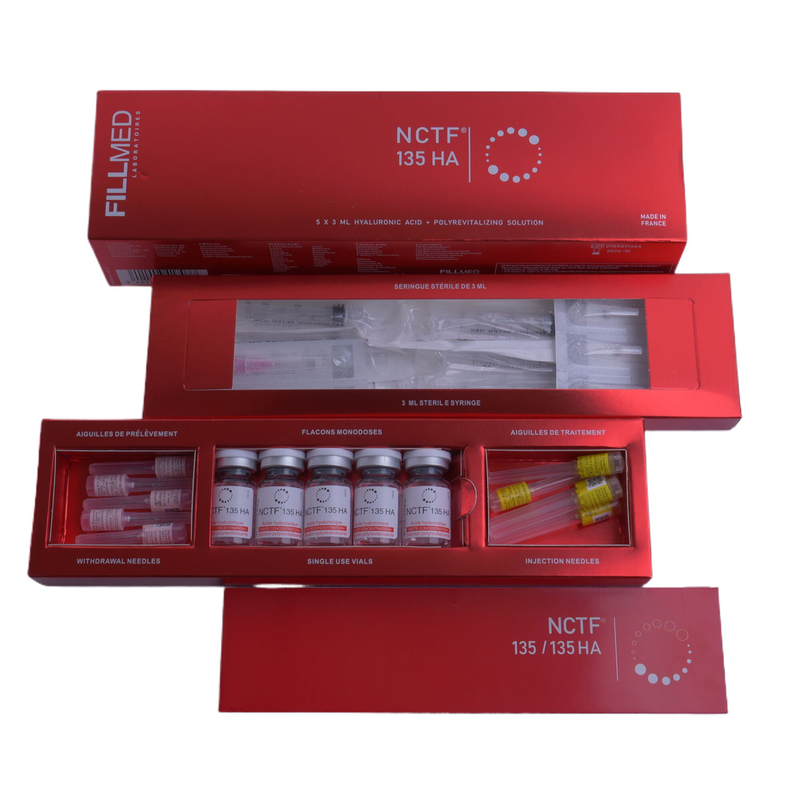 2024 منتج جديد ملئ Nctf 135ha Filorga مكافحة الشيخوخة تعزيز تجديد الجلد Mesotherapy Ha Fillers