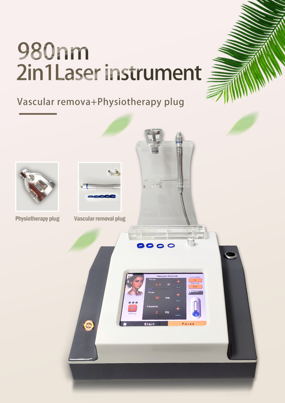 980 Nm 2+ 1 جهاز العلاج بالليزر بالديودات آلة تجميل الوجه للصالون