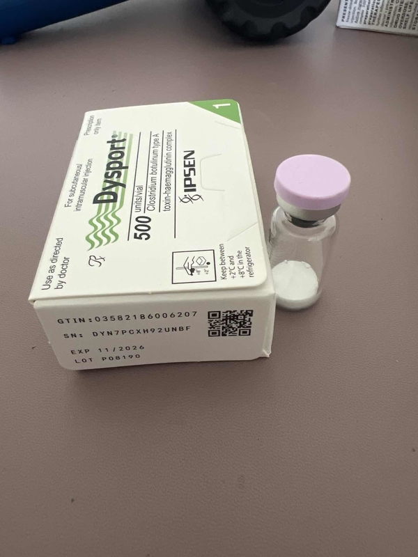 مساحيق التجميل Dysport 500 وحدة 1 قنينة مسحوق للحصول على محلول في 2- 8 درجة مئوية