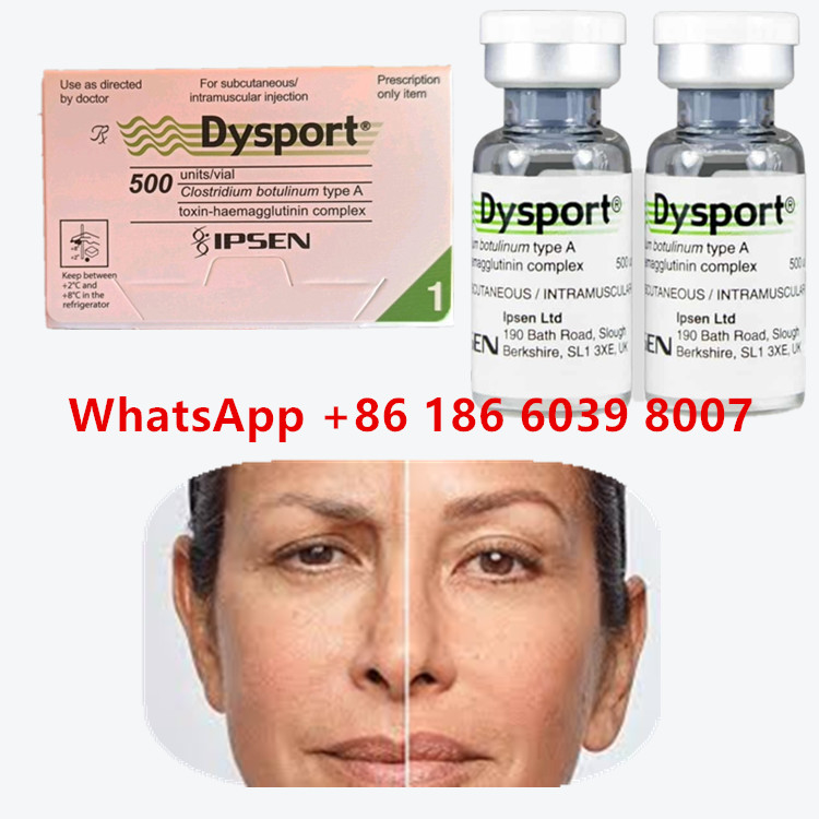 توكسين البوتولينوم Dysport 100u Clostridium Botulinum Type A للوجوه تجاعيد مضادة للشيخوخة