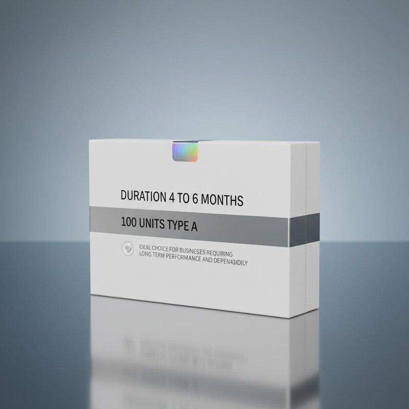 مدة 4 إلى 6 أشهر 100 وحدة من النوع A الاختيار المثالي للشركات التي تتطلب أداءً وموثوقية طويلة الأجل