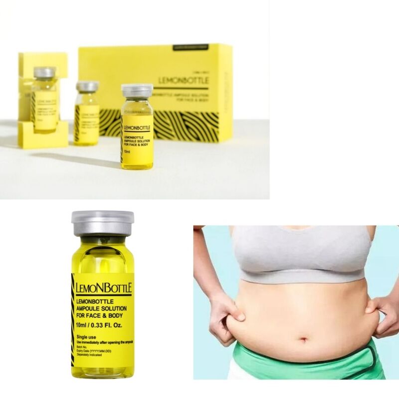 محلول الدهون في الوجه والذقن المزدوج