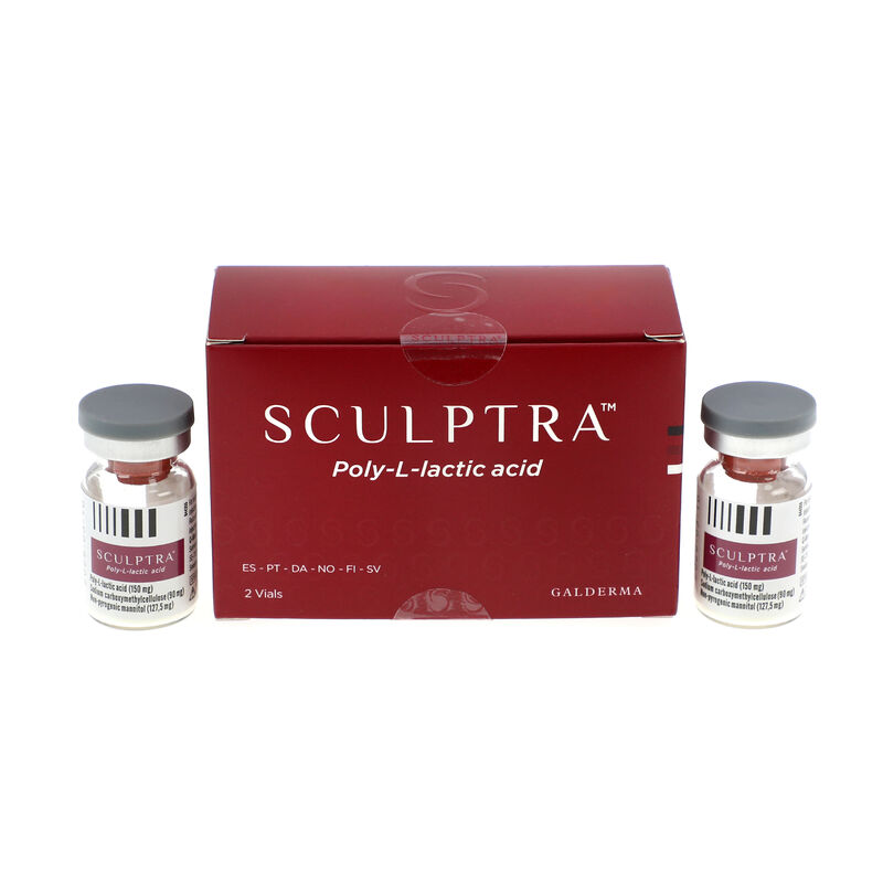القارورة الحمراء Sculptrure 2 القارورة المتقدمة المحفزة الكولاجين للمحقن لاستعادة حجم الوجه وتجديد البشرة طويلة الأمد