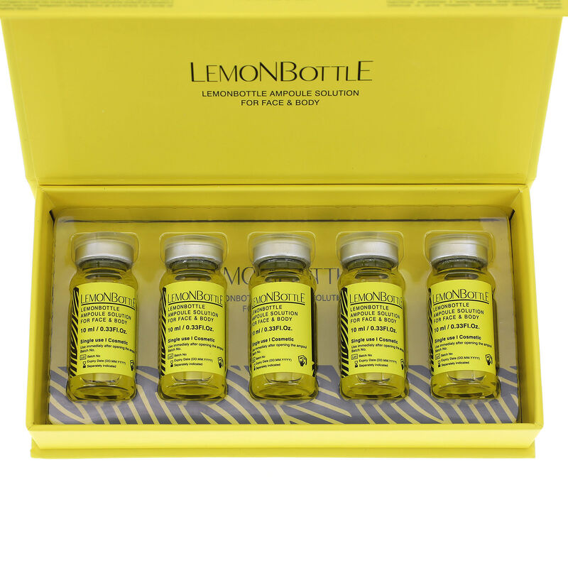 Korea Lemon Bottle Painless Weight Loss Injection Serum for Face Double Chin Lipolytic Solution
