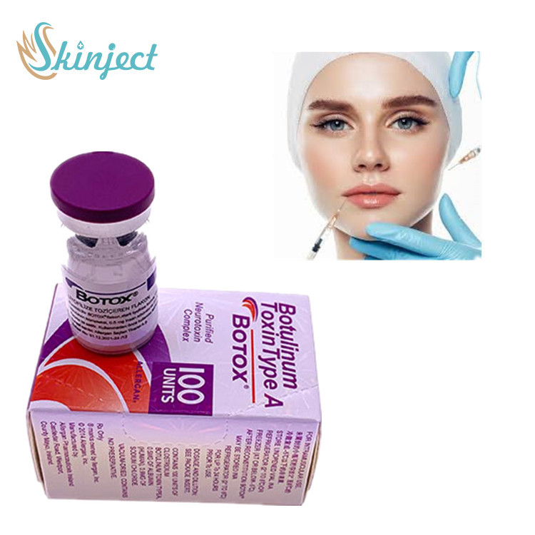 Allergan 100u توكسين البوتولينوم نوع حقن البوتوكس حشو جلدي