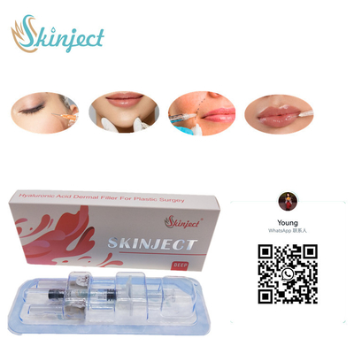 حقن Skinject Deep HA Dermal 2ml Lips Fillers Cheek Chin Nasolabial fold