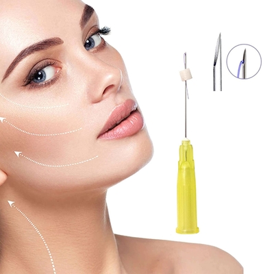 كوريا Pdo Medical Suture Face PDO Thread Lift Pcl Sharp 26G 27G Gauge