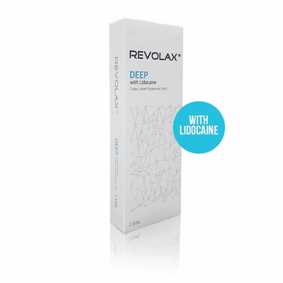 Deep Revolax Skin Cross مرتبط بحمض الهيالورونيك حشو جلدي بعلامة CE